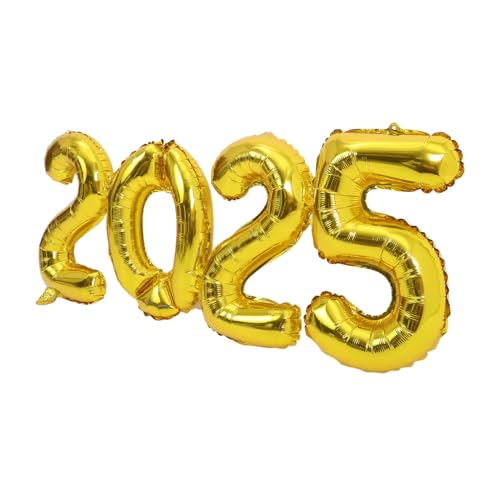 POPETPOP 1Satz Luftballons für Abschlussfeier und Neujahr Farbenfrohe Aluminiumfolienballons Partyzubehör Langlebig für Festliche Dekorationen und Events POPETPOP 1Satz Luftballons für Abschlussfeier und Neujahr Farbenfrohe Aluminiumfolienballons Partyzubehör Langlebig für Festliche Dekorationen und Events von POPETPOP