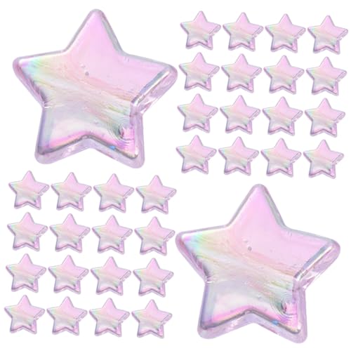 POPETPOP 1Tasche Sternförmige Schmuckanhänger Perlen für DIY Schmuckherstellung ca Glitzernde Spacer Beads Langlebigem für Armbänder und Halsketten von POPETPOP