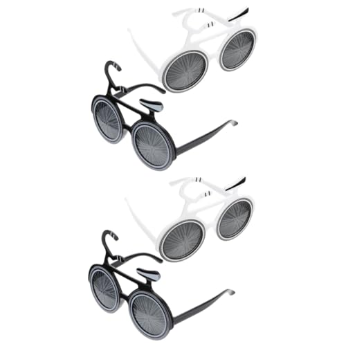 POPETPOP 2 Sätze Fahrradbrille Geburtstagsdekorationen Verrückte Brille Partydekorationen Gläser Clown-brille Foto -requisiten Partyzubehör Brillengestell Black Plastik 2 Stück * 2 POPETPOP 2 Sätze Fahrradbrille Geburtstagsdekorationen Verrückte Brille Partydekorationen Gläser Clown-brille Foto -requisiten Partyzubehör Brillengestell Black Plastik 2 Stück * 2 von POPETPOP