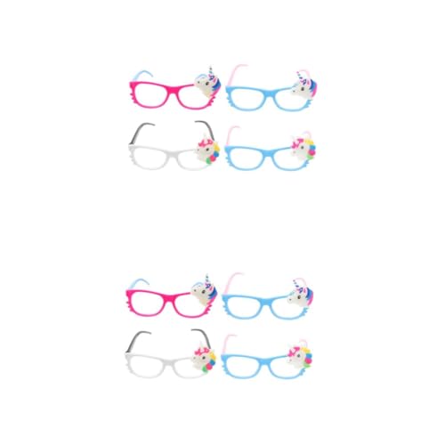 POPETPOP 2 Sätze Gläser Party Halloween Brillen Kinderbrille Brillenlupe Adult Glasses Eyeglasses Leuchtende Brillen Einhorn-brille Brille Beleuchten Plastik 4 Stück * 2 POPETPOP 2 Sätze Gläser Party Halloween Brillen Kinderbrille Brillenlupe Adult Glasses Eyeglasses Leuchtende Brillen Einhorn-brille Brille Beleuchten Plastik 4 Stück * 2 von POPETPOP