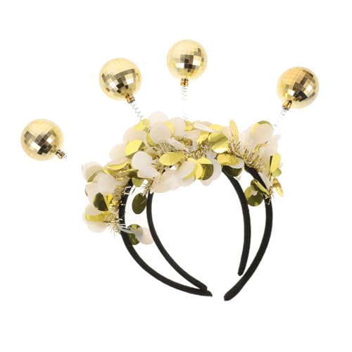 POPETPOP 2 Stück Goldene Haarbänder Damen Mädchen Festival Haarreif Party Stirnband Leicht und Dekorativ für Kostüm und Alltag POPETPOP 2 Stück Goldene Haarbänder Damen Mädchen Festival Haarreif Party Stirnband Leicht und Dekorativ für Kostüm und Alltag von POPETPOP