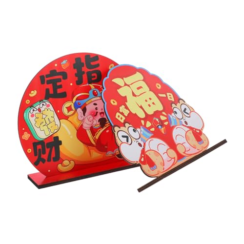 POPETPOP 2 Stück Jahr der Schlangen-Ornamente Silvester-Tischdekoration chinesische fu-verzierung Neujahrstischdekorationen chinesische Neujahrsdekorationen hölzern POPETPOP 2 Stück Jahr der Schlangen-Ornamente Silvester-Tischdekoration chinesische fu-verzierung Neujahrstischdekorationen chinesische Neujahrsdekorationen hölzern von POPETPOP