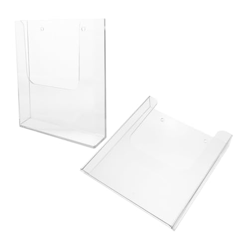 POPETPOP 2 Stück Präsentationsständer Transparent Zeitschriftenhalter Prospekthalter Zeitschriftenständer Büro Organizer Zeitschriftenablage Literaturhalter Zeitschriftenständer POPETPOP 2 Stück Präsentationsständer Transparent Zeitschriftenhalter Prospekthalter Zeitschriftenständer Büro Organizer Zeitschriftenablage Literaturhalter Zeitschriftenständer von POPETPOP
