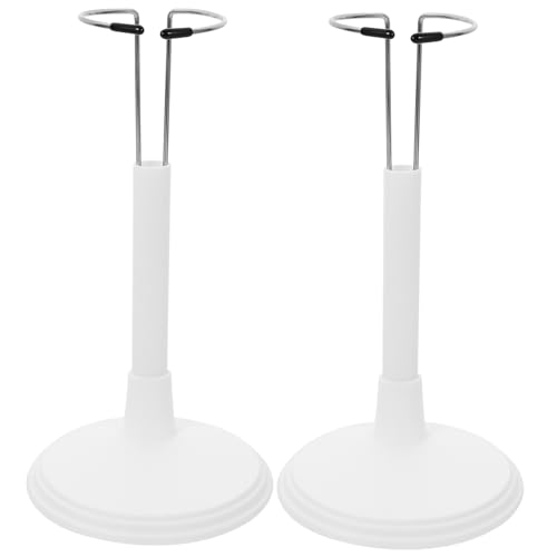 POPETPOP 2 Stück Puppenständer Weiß PVC Puppenhalter Tragbar Stabil für Aufbewahrung und Dekoration Zuhause und Geschäft POPETPOP 2 Stück Puppenständer Weiß PVC Puppenhalter Tragbar Stabil für Aufbewahrung und Dekoration Zuhause und Geschäft von POPETPOP