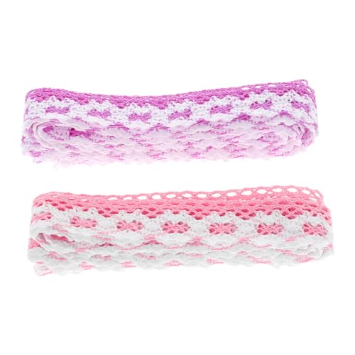 POPETPOP 2 Stück Teiliges Baumwoll Spitzenband mit Floralem Muster Schmales Spitzenbesatzband für DIY Kleidung Hüte und Kleider Weiches Angenehmes Texturband für Nähprojekte und POPETPOP 2 Stück Teiliges Baumwoll Spitzenband mit Floralem Muster Schmales Spitzenbesatzband für DIY Kleidung Hüte und Kleider Weiches Angenehmes Texturband für Nähprojekte und von POPETPOP