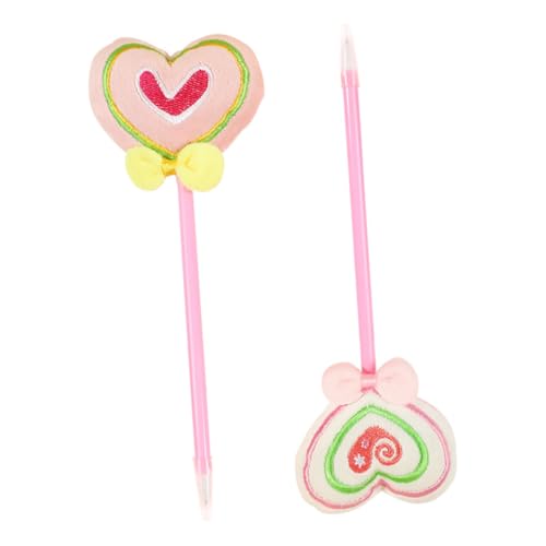 POPETPOP 2 Stück Teiliges Herzförmige Kugelschreiber Valentinstag Rosa Magische Schreibstifte Schreibend Für Büro Journaling Und POPETPOP 2 Stück Teiliges Herzförmige Kugelschreiber Valentinstag Rosa Magische Schreibstifte Schreibend Für Büro Journaling Und von POPETPOP