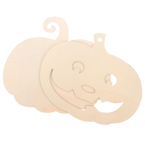 POPETPOP 2 Stück Teiliges Holz Pumpkin Tags Blanko Kürbis Holzscheiben für DIY Dekoration Glatte Oberfläche Halloween und Herbst Bastelornamente Handgefertigte Holzanhänger POPETPOP 2 Stück Teiliges Holz Pumpkin Tags Blanko Kürbis Holzscheiben für DIY Dekoration Glatte Oberfläche Halloween und Herbst Bastelornamente Handgefertigte Holzanhänger von POPETPOP