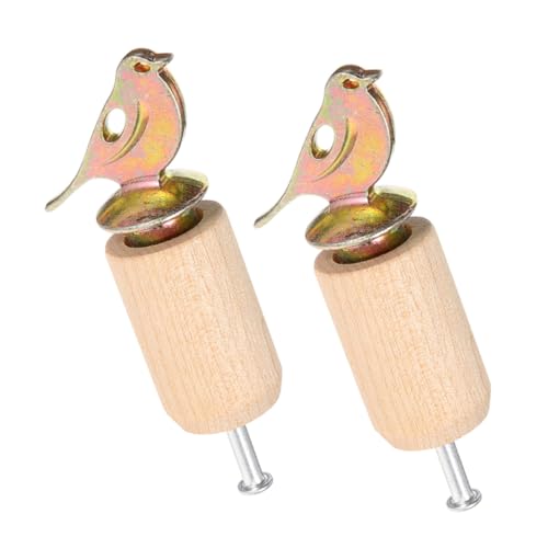 POPETPOP 2 Stück Vogelpfeife Partypfeifen Pfeifen Für Kinderpfeife Vogelrufe Beige Metall von POPETPOP