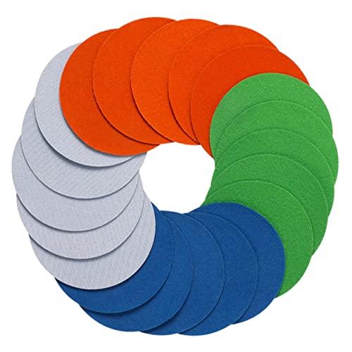 POPETPOP 20 Stück Schleifscheiben polierpads polishing pad wakit grinder schleifpad sanding paper schleifklotz bohrständer kreisförmige Pads Schleifpapier strömen rundes Schleifpapier POPETPOP 20 Stück Schleifscheiben polierpads polishing pad wakit grinder schleifpad sanding paper schleifklotz bohrständer kreisförmige Pads Schleifpapier strömen rundes Schleifpapier von POPETPOP