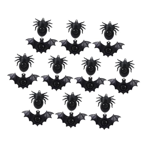 POPETPOP 20 Stück Teiliges Halloween Pfeifenspielzeug mit Spinnen und Fledermäusen Wiederverwendbare Kunststoffpfeifen für Kindergeburtstag Partygeräusche Vielseitig Dekoration Geeignet POPETPOP 20 Stück Teiliges Halloween Pfeifenspielzeug mit Spinnen und Fledermäusen Wiederverwendbare Kunststoffpfeifen für Kindergeburtstag Partygeräusche Vielseitig Dekoration Geeignet von POPETPOP
