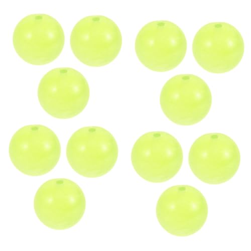 POPETPOP 20 Stück Teiliges Natürliche Runde Achatperlen Robustes Material Lose Perlen für DIY Schmuckherstellung Armbänder Halsketten Vielseitige Bastelperlen Zubehör von POPETPOP