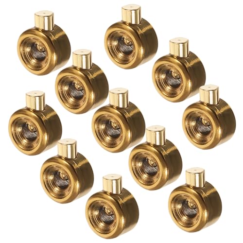 POPETPOP 20Stücke DIY Perlen Kleine Lose Perlen für Schmuckherstellung Armbänder und Bastelprojekte Hochwertige und Langlebige Bastelperlen Goldfarbe POPETPOP 20Stücke DIY Perlen Kleine Lose Perlen für Schmuckherstellung Armbänder und Bastelprojekte Hochwertige und Langlebige Bastelperlen Goldfarbe von POPETPOP