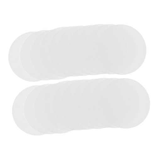 POPETPOP 20stücke Runder Led Diffusor Abdeckung Für Downlight Einbau Licht Diffusion Platten Blendfreier Lampenschirm Für Kronleuchter Tischlampen Schreibtischlampen Staubschutz Flaches von POPETPOP