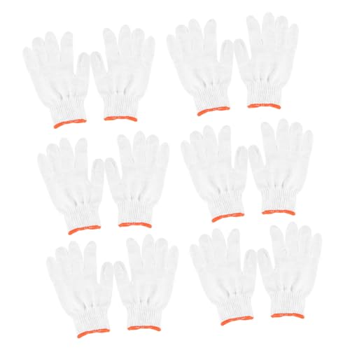 POPETPOP 24Paare Nylonhandschuhe arbeitssicherheit work gloves baumwoll handschuh schutzweste baumwollhandschuh rutschfeste Handschuhe Handschuh aus Baumwollgarn Anti-Rutsch-Handschuhe Weiß POPETPOP 24Paare Nylonhandschuhe arbeitssicherheit work gloves baumwoll handschuh schutzweste baumwollhandschuh rutschfeste Handschuhe Handschuh aus Baumwollgarn Anti-Rutsch-Handschuhe Weiß von POPETPOP