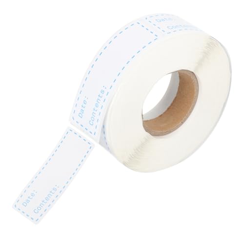 POPETPOP 2Rollen Lebensmitteletiketten Aufkleber Selbstklebend und Wiederablösbar für Küchen und Lebensmittelorganisation für Kühlschrank und Gefrierfach POPETPOP 2Rollen Lebensmitteletiketten Aufkleber Selbstklebend und Wiederablösbar für Küchen und Lebensmittelorganisation für Kühlschrank und Gefrierfach von POPETPOP