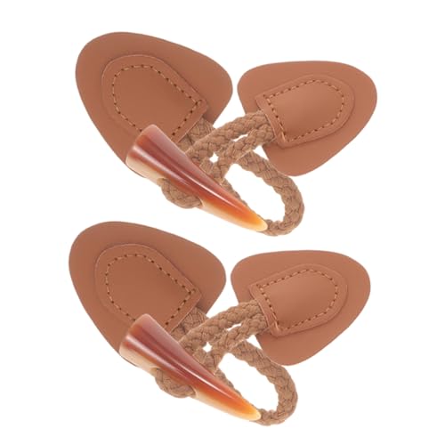 POPETPOP 2Stücke Hornimitat Knöpfe Leder und Harz für Mäntel und Jacken Strapazierfähige Knebelverschlüsse für Vintage Kleidung Einfach Anzubringen für Stilvolle Updates POPETPOP 2Stücke Hornimitat Knöpfe Leder und Harz für Mäntel und Jacken Strapazierfähige Knebelverschlüsse für Vintage Kleidung Einfach Anzubringen für Stilvolle Updates von POPETPOP