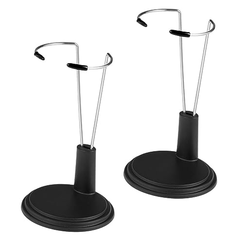 POPETPOP 2Stücke Puppenständer Schwarzer Displayhalter für Actionfiguren Stabiler Organizer für Zuhause und Geschäft für Handgefertigte Modelle Sicheres Design von POPETPOP