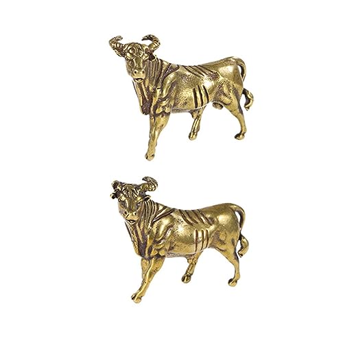 POPETPOP 2stücke Messing Kuh Ornament Kreative Tischdeko Für Wohn Und Büroräume Detailreiche Handwerkskunst Geschenkidee Für Tierliebhaber Und Sammler POPETPOP 2stücke Messing Kuh Ornament Kreative Tischdeko Für Wohn Und Büroräume Detailreiche Handwerkskunst Geschenkidee Für Tierliebhaber Und Sammler von POPETPOP
