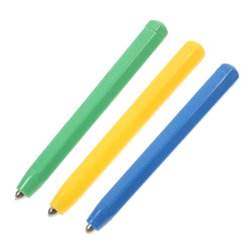 POPETPOP 3 STÜCKE Magnetische Ersatz Stylus Stifte für Zeichenbrett Langlebig aus Kunststoff und Stahl Kompakt und Reisetauglich für Kreativen Zeichnen zu Hause Schule und Unterwegs von POPETPOP