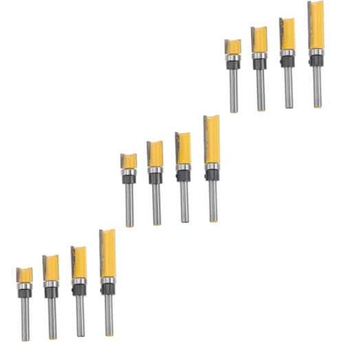 POPETPOP 3 Sätze Messerkopf schneiden Fräser bündig trimmen spülen Kantenfräser Router-Bit gerader Fräser Fräserbits abschneiden Fräser trimmen Rostfreier Stahl POPETPOP 3 Sätze Messerkopf schneiden Fräser bündig trimmen spülen Kantenfräser Router-Bit gerader Fräser Fräserbits abschneiden Fräser trimmen Rostfreier Stahl von POPETPOP