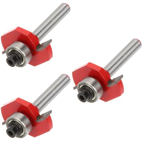 POPETPOP 3 Stück Ball T-förmiges Messer Holzbearbeitungs-Bit Router-Bit Schneiden Fräser für die Holzbearbeitung bohrständer Router -Bit formen Holzbearbeitungswerkzeug Rostfreier Stahl POPETPOP 3 Stück Ball T-förmiges Messer Holzbearbeitungs-Bit Router-Bit Schneiden Fräser für die Holzbearbeitung bohrständer Router -Bit formen Holzbearbeitungswerkzeug Rostfreier Stahl von POPETPOP
