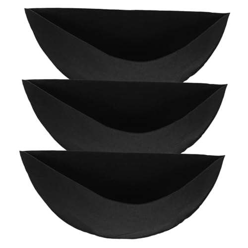 POPETPOP 3 Stück Blumentopfeinlage Korbeinlagen Pflanzgefäßeinlage Aus Filz Filzmatte Für Blumentopf Pflanzerliner Für Innenräume Stoffpflanzenkorb Liner Gefühlt Black POPETPOP 3 Stück Blumentopfeinlage Korbeinlagen Pflanzgefäßeinlage Aus Filz Filzmatte Für Blumentopf Pflanzerliner Für Innenräume Stoffpflanzenkorb Liner Gefühlt Black von POPETPOP