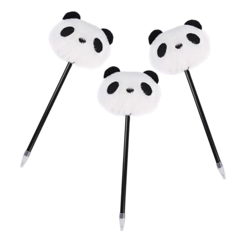 POPETPOP 3 Stück Ergonomische Panda Kugelschreiber mit Weichem Plüschgriff Glattes Schreiben Tragbarer Multifunktionaler Stift für Schule und Büro Komfortable Handhabung Niedliches Design POPETPOP 3 Stück Ergonomische Panda Kugelschreiber mit Weichem Plüschgriff Glattes Schreiben Tragbarer Multifunktionaler Stift für Schule und Büro Komfortable Handhabung Niedliches Design von POPETPOP