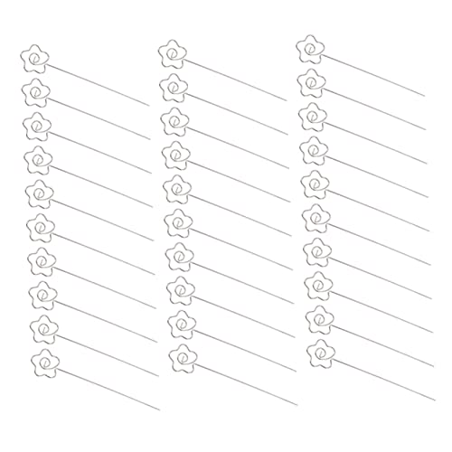 POPETPOP 30 Stück Teiliges Metall Drahtclip Kartenhalter Silberfarben für Tischkarten Memo Notizen Hochzeitsdeko Blumengestecke Flexibel Vielseitig Verwendbar POPETPOP 30 Stück Teiliges Metall Drahtclip Kartenhalter Silberfarben für Tischkarten Memo Notizen Hochzeitsdeko Blumengestecke Flexibel Vielseitig Verwendbar von POPETPOP