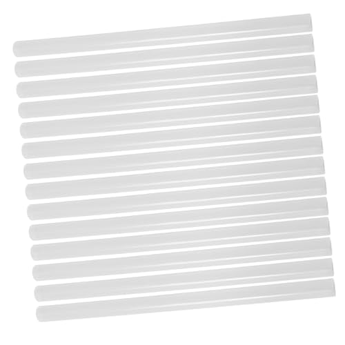 POPETPOP 30 Stück heißschmelzender Klebestift Kleber für durchsichtige Heißklebestifte Heißkleber Klarer Kleber klebriger Kleber handwerk machen kleber Klebestange Harzkleber Transparent von POPETPOP