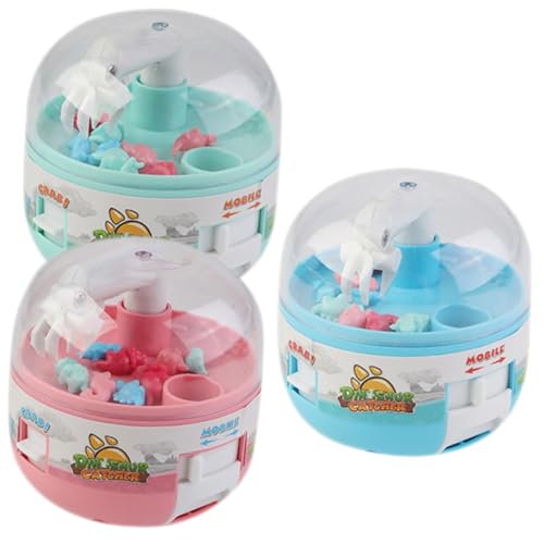POPETPOP 3Stücke Mini Dinosaurier Klauenmaschine für Teiliges Kreatives Fangspiel für Dinosaurierpartys Fördert Geschicklichkeit und Spielspaß POPETPOP 3Stücke Mini Dinosaurier Klauenmaschine für Teiliges Kreatives Fangspiel für Dinosaurierpartys Fördert Geschicklichkeit und Spielspaß von POPETPOP