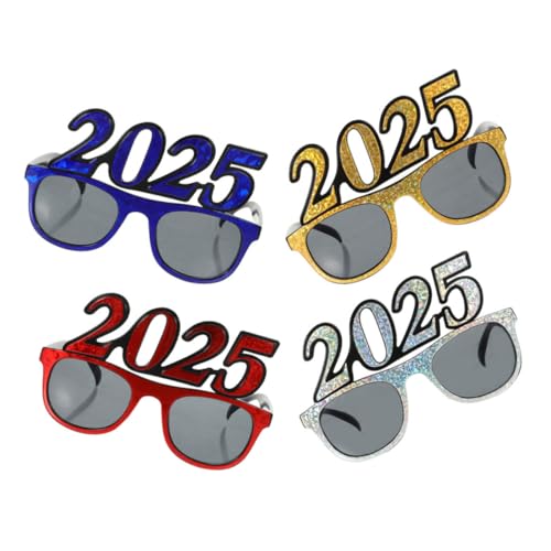 POPETPOP 4 Stück Teiliges Partybrillen Quadratische Leuchtbrillen Silber Gold Blau Rot Auffällige Fotorequisiten für Neujahrsfeier und Themenpartys Eyewear für Festliche POPETPOP 4 Stück Teiliges Partybrillen Quadratische Leuchtbrillen Silber Gold Blau Rot Auffällige Fotorequisiten für Neujahrsfeier und Themenpartys Eyewear für Festliche von POPETPOP