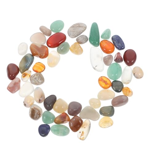 POPETPOP 40 Stück Teiliges Poliertes Achat Edelsteine Set Bunte Unregelmäßige Schmucksteine für Schatzsuche DIY Basteln und Dekoration Kinderfreundlich Sicher POPETPOP 40 Stück Teiliges Poliertes Achat Edelsteine Set Bunte Unregelmäßige Schmucksteine für Schatzsuche DIY Basteln und Dekoration Kinderfreundlich Sicher von POPETPOP