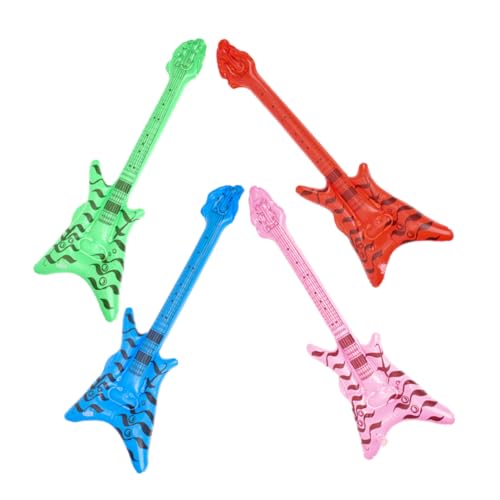 POPETPOP 4Er Set Aufblasbare Rock Musik instrumente gitarre aufblasbare Musikinstrumente Mikrofon aufblasen sprengen gefälschte Luftballons Trolle-Partydekorationen PVC POPETPOP 4Er Set Aufblasbare Rock Musik instrumente gitarre aufblasbare Musikinstrumente Mikrofon aufblasen sprengen gefälschte Luftballons Trolle-Partydekorationen PVC von POPETPOP