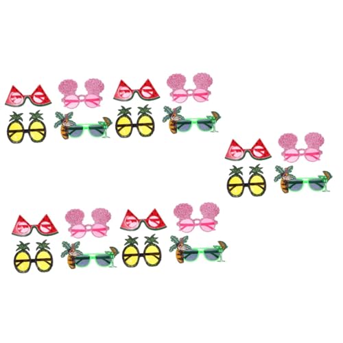 POPETPOP 5 Sätze Partybrille Partyzubehör Zum Thema Strand Luau Tropische Sonnenbrille Lustig Strandparty-brille Sonnenbrillen-gastgeschenke Foto -requisiten Stk 4 Stück * 5 POPETPOP 5 Sätze Partybrille Partyzubehör Zum Thema Strand Luau Tropische Sonnenbrille Lustig Strandparty-brille Sonnenbrillen-gastgeschenke Foto -requisiten Stk 4 Stück * 5 von POPETPOP