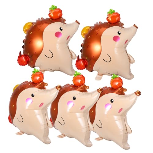 POPETPOP 5 Stück Igelballon Karikatur Luftballons Schlagballon Tiere Dschungelballon Dschungelpartydekoration exquisites Ballondekor Ballondekorationen Aluminiumfolie Bunt POPETPOP 5 Stück Igelballon Karikatur Luftballons Schlagballon Tiere Dschungelballon Dschungelpartydekoration exquisites Ballondekor Ballondekorationen Aluminiumfolie Bunt von POPETPOP