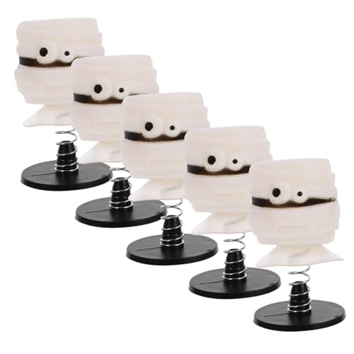 POPETPOP 5 Stück Teiliges Halloween Feder Lustige Springende Figuren Kinderparty Mitgebsel Leichte Tragbare Cartoon Federspielzeuge für Halloween Partyspaß POPETPOP 5 Stück Teiliges Halloween Feder Lustige Springende Figuren Kinderparty Mitgebsel Leichte Tragbare Cartoon Federspielzeuge für Halloween Partyspaß von POPETPOP