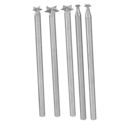 POPETPOP 5 Teiliges Schnitzwerkzeug Set Für Die Holzbearbeitung Stufenbohrer Gravur Graveur Schnitzzubehör Bit Schnitzwerkzeugteile Holzbearbeitungsbohrer Universell Passend POPETPOP 5 Teiliges Schnitzwerkzeug Set Für Die Holzbearbeitung Stufenbohrer Gravur Graveur Schnitzzubehör Bit Schnitzwerkzeugteile Holzbearbeitungsbohrer Universell Passend von POPETPOP