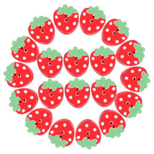 POPETPOP 50 Stck Rote Erdbeer Holzknöpfe mit Doppel Löchern Robuste Nähknöpfe für DIY Basteln Scrapbooking Kleidung und Dekoration Langlebige Praktische Holzknöpfe für Kreative Projekte POPETPOP 50 Stck Rote Erdbeer Holzknöpfe mit Doppel Löchern Robuste Nähknöpfe für DIY Basteln Scrapbooking Kleidung und Dekoration Langlebige Praktische Holzknöpfe für Kreative Projekte von POPETPOP