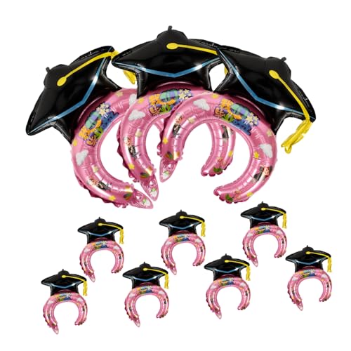 POPETPOP 50 Stück Abschlussstirnband Groß Hallo Geformt Glückwunsch Blau Grad Quaste Abschlussball Gold Party Stirnband Für Abschlusskappen Kopfbedeckung Mit Abschlussmotiv Aluminiumfolie POPETPOP 50 Stück Abschlussstirnband Groß Hallo Geformt Glückwunsch Blau Grad Quaste Abschlussball Gold Party Stirnband Für Abschlusskappen Kopfbedeckung Mit Abschlussmotiv Aluminiumfolie von POPETPOP