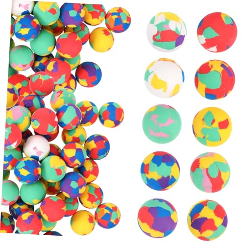 POPETPOP 50 Stück EVA Bouncy Balls Farbige Elastische Spielbälle für Leichte Strapazierfähige Sichere Gummibälle für Geburtstage Partys und Spielspaß POPETPOP 50 Stück EVA Bouncy Balls Farbige Elastische Spielbälle für Leichte Strapazierfähige Sichere Gummibälle für Geburtstage Partys und Spielspaß von POPETPOP