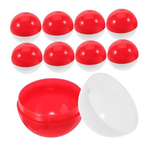 POPETPOP 50 Stück Leere Kunststoffkapseln Befüllbare Drehbare Kugeln Stabile Vielseitige Geschenkboxen für Süßigkeiten Party Hochzeit Geburtstagsdeko Kreative Aufbewahrung POPETPOP 50 Stück Leere Kunststoffkapseln Befüllbare Drehbare Kugeln Stabile Vielseitige Geschenkboxen für Süßigkeiten Party Hochzeit Geburtstagsdeko Kreative Aufbewahrung von POPETPOP