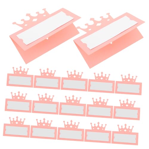 POPETPOP 50 Stück Platzkarten Hochzeit mit Stabile Tischkarten aus Hochwertigem Perlmuttpapier Blanko Namenskarten für Tischdekoration bei Geburtstags und Hochzeitsfeiern von POPETPOP