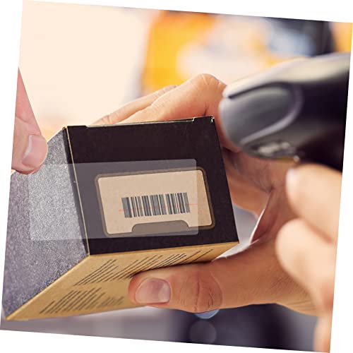 POPETPOP 500 Stück Klare PVC Etiketten Schutzfolie Barcode Label Protector für Bibliotheksbücher Transparente Aufkleber mit Dauerhaftem Klebstoff für Barcode Schutz und DIY Bastelprojekte POPETPOP 500 Stück Klare PVC Etiketten Schutzfolie Barcode Label Protector für Bibliotheksbücher Transparente Aufkleber mit Dauerhaftem Klebstoff für Barcode Schutz und DIY Bastelprojekte von POPETPOP