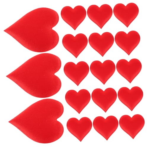 POPETPOP 500stücke Herz-konfetti Aus Schwamm Für Hochzeitsdekorationen Romantische Tischstreuung Für Valentinstag Jubiläumsfeiern Und Bastelprojekte Rote Herzchen Für Kreative Anlässe von POPETPOP