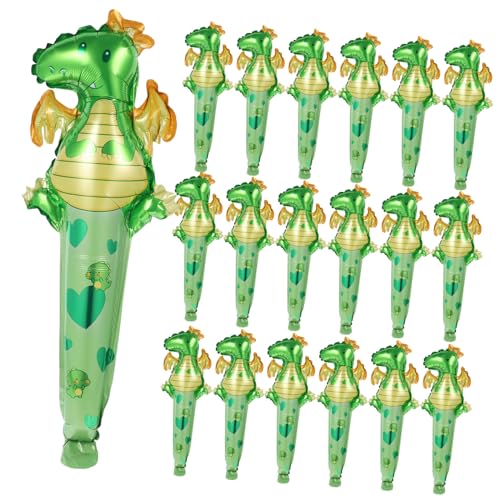 POPETPOP 50Stücke Dinosaurier Luftballons Handheld Tierform Dekoration für Kinderpartys Geburtstagsfeiern und Themenfeiern Requisiten für Foto und Raumdekorationen POPETPOP 50Stücke Dinosaurier Luftballons Handheld Tierform Dekoration für Kinderpartys Geburtstagsfeiern und Themenfeiern Requisiten für Foto und Raumdekorationen von POPETPOP