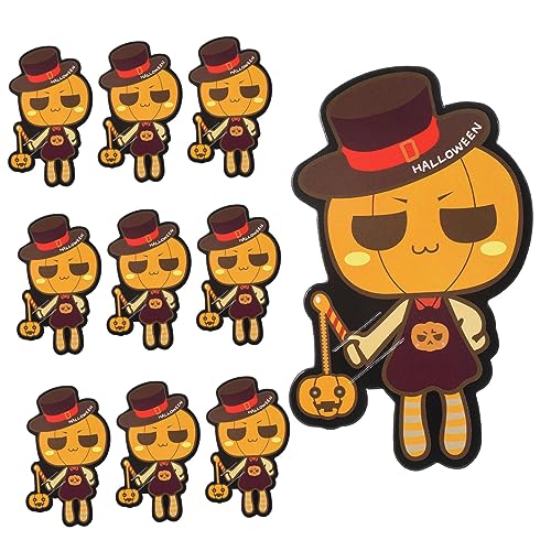 POPETPOP 50Stücke Halloween Lollipop Papierkarten Dekorative Lutscherhalter für Festliche für Halloween Feiern aus Hochwertigem Papier mit Charmantem Design POPETPOP 50Stücke Halloween Lollipop Papierkarten Dekorative Lutscherhalter für Festliche für Halloween Feiern aus Hochwertigem Papier mit Charmantem Design von POPETPOP
