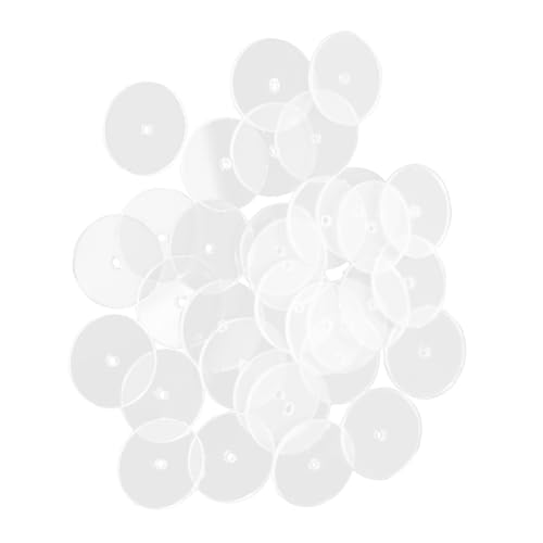 POPETPOP 50Stücke Transparente Kunststoffscheiben für Ohrringe Ohrring Verschlüsse für Schwere Ohrringe Schmerzlindernde Pads für Hängeohren Multifunktionale DIY Ohrring Zubehörteile POPETPOP 50Stücke Transparente Kunststoffscheiben für Ohrringe Ohrring Verschlüsse für Schwere Ohrringe Schmerzlindernde Pads für Hängeohren Multifunktionale DIY Ohrring Zubehörteile von POPETPOP