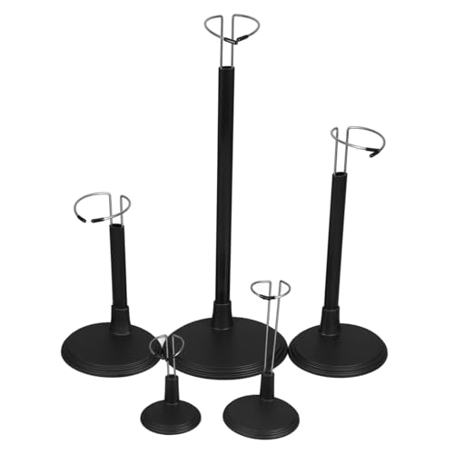 POPETPOP 5Stücke Puppenständer Verstellbar Stabiler Puppenhalter aus Robustem Material für Desktop Puppendisplay Sicherer Halt von POPETPOP