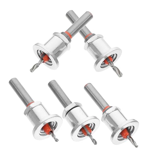 POPETPOP 5pcs Holzbearbeitungswerkzeuge Countersink -bohrbit Mit Einstellbarer Tiefenstopp Für Präzisionsbohrungen Und Schrankherstellung POPETPOP 5pcs Holzbearbeitungswerkzeuge Countersink -bohrbit Mit Einstellbarer Tiefenstopp Für Präzisionsbohrungen Und Schrankherstellung von POPETPOP