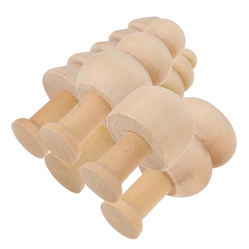 POPETPOP 5stücke Teiliges Holzfiguren Und Bäumen Unvollendete Holzspielzeuge Bemalen Für Mädchen Kreative Bastelprojekte Und Dekoration Für Weihnachten Und Zuhause POPETPOP 5stücke Teiliges Holzfiguren Und Bäumen Unvollendete Holzspielzeuge Bemalen Für Mädchen Kreative Bastelprojekte Und Dekoration Für Weihnachten Und Zuhause von POPETPOP